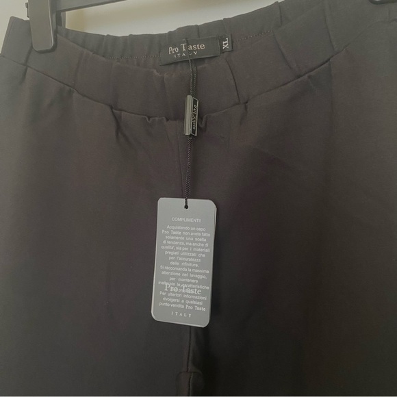 Italian Pro Taste Riding Style Black Buttery Soft Pants NWT - Picture 15 of 15